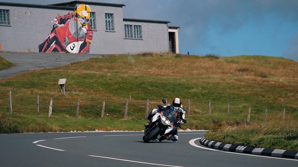KTM 1290 SUPER DUKE GT at TT Isle of Man