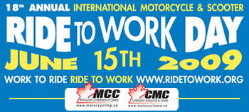 Logo Ride To Work 2009