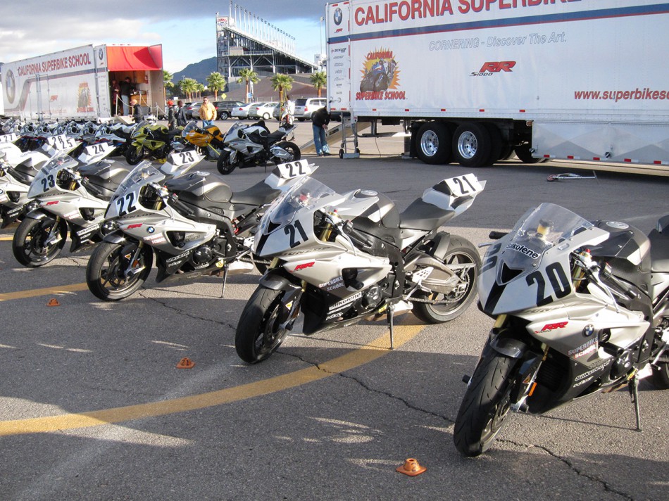 Stage de pilotage à la California Superbike School