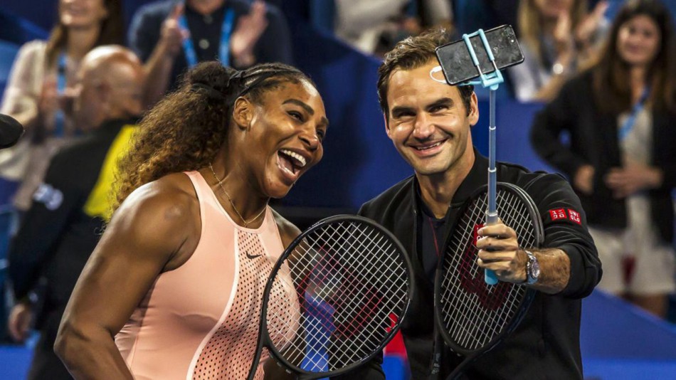 Serena Williams et Roger Federer