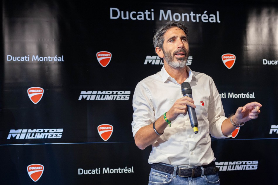 Francesco Milicia, directeur des ventes de Ducati, pour le monde