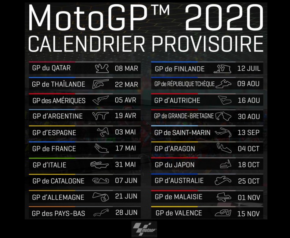 2020_MotoGP-Calendrier
