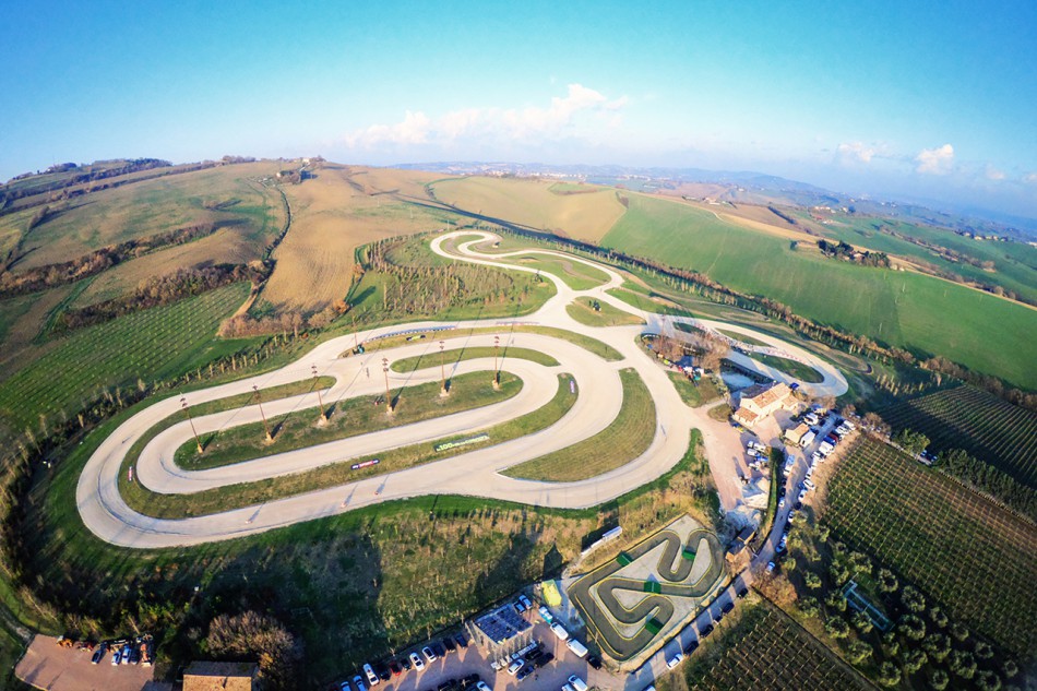 Le ranch de Valentino Rossi à Tavullia, Italie