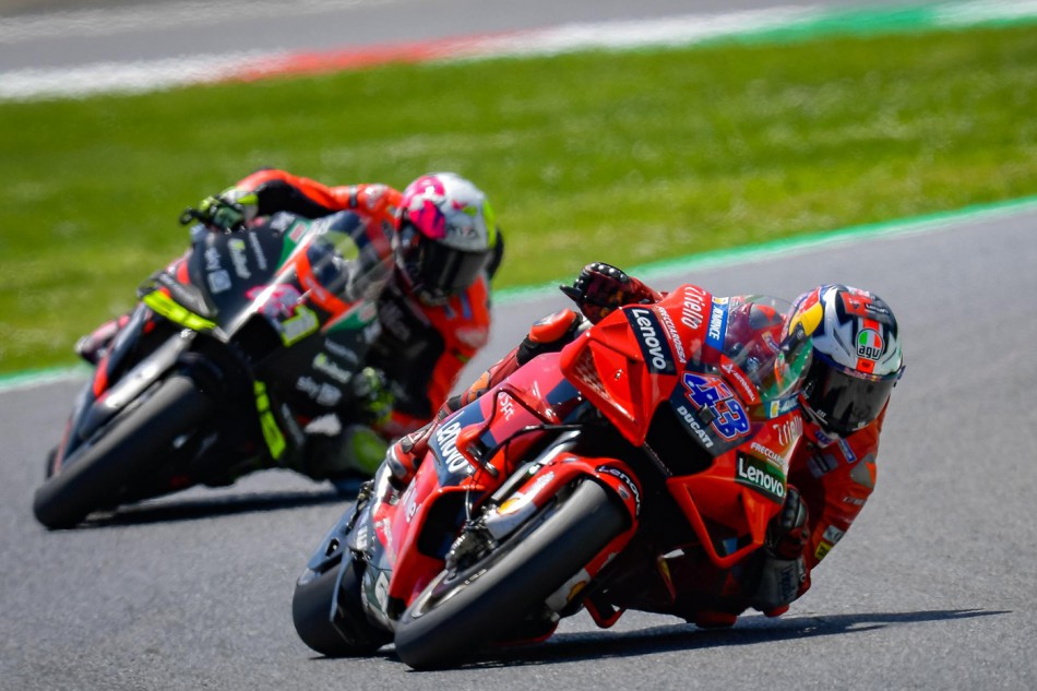 Jack Miller (43) et Aleix Espargaro (41) terminent respectivement 6e et 7e