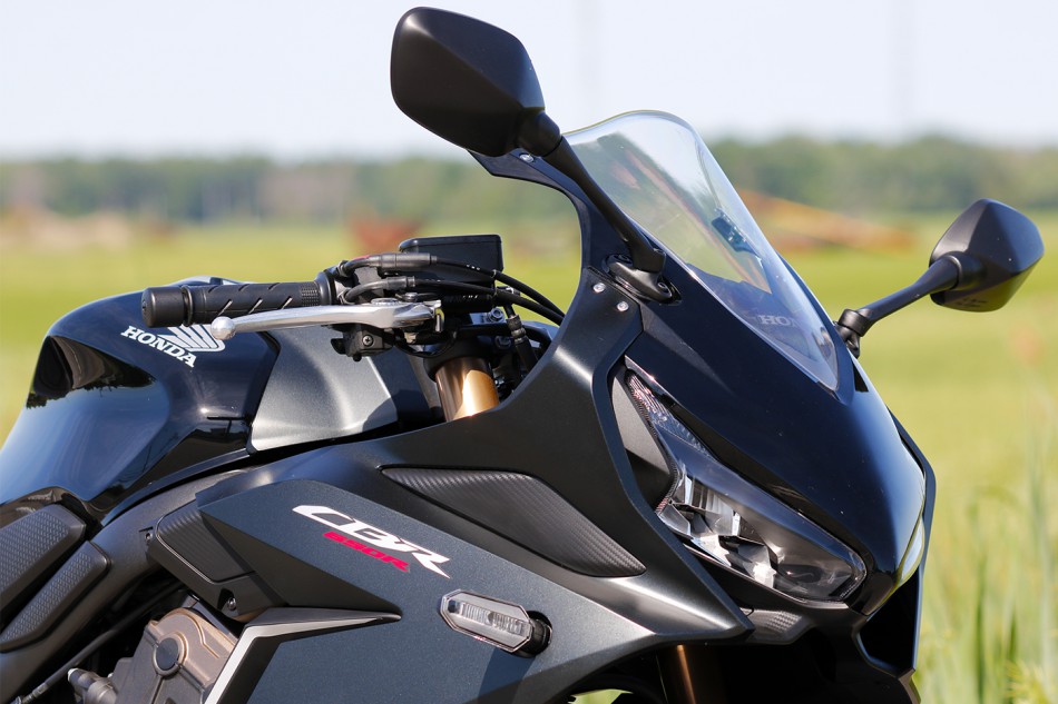 Protège réservoir HRC Carbone pour Honda CB650