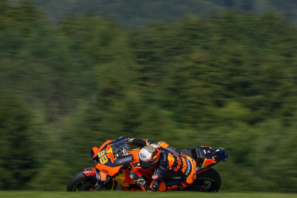 Superbe performance de Brad Binder sur la KTM